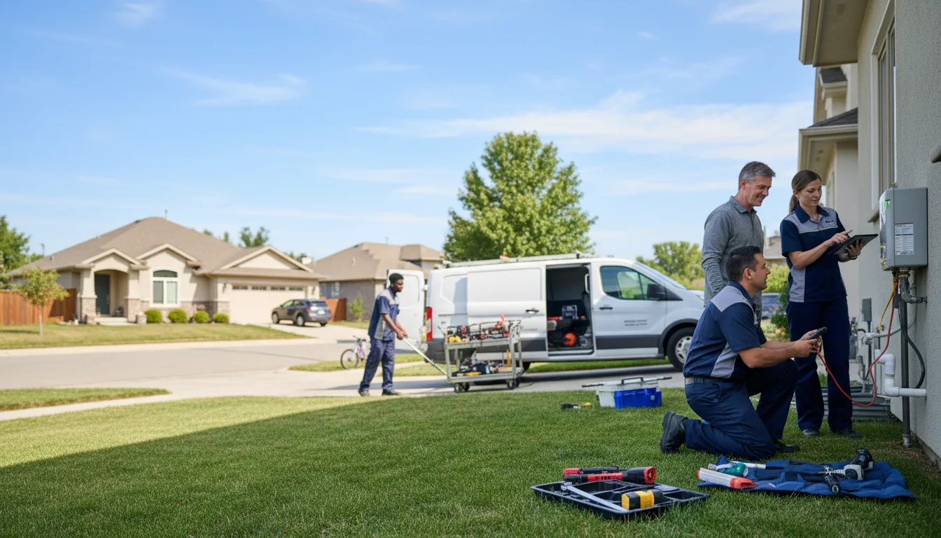 Tankless water heater service in Confluence, PA